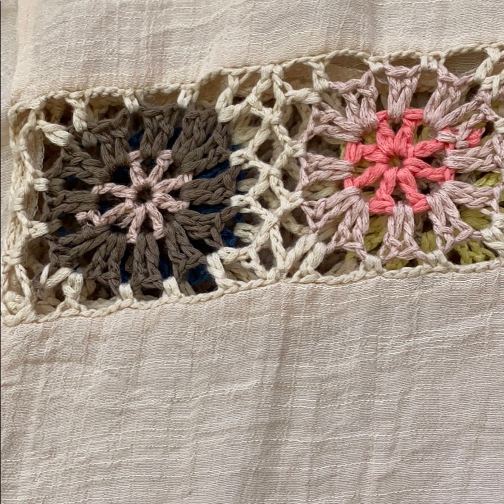 Crochet Blouse/Swim Cover Up - Picture 4 of 10
